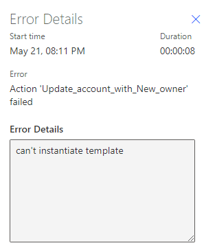 Can Not Instantiate Email Template